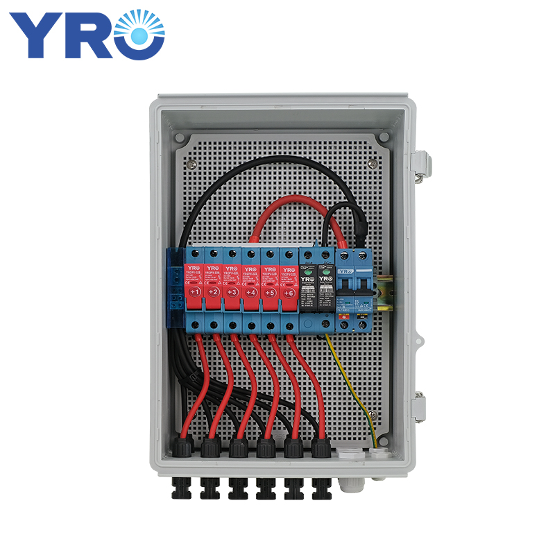 Photovoltaic DC Combiner Box 6in 1out DC550V